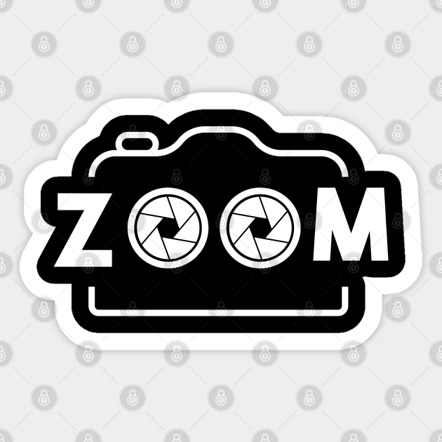 Zoom Zoom Sticker TeePublic